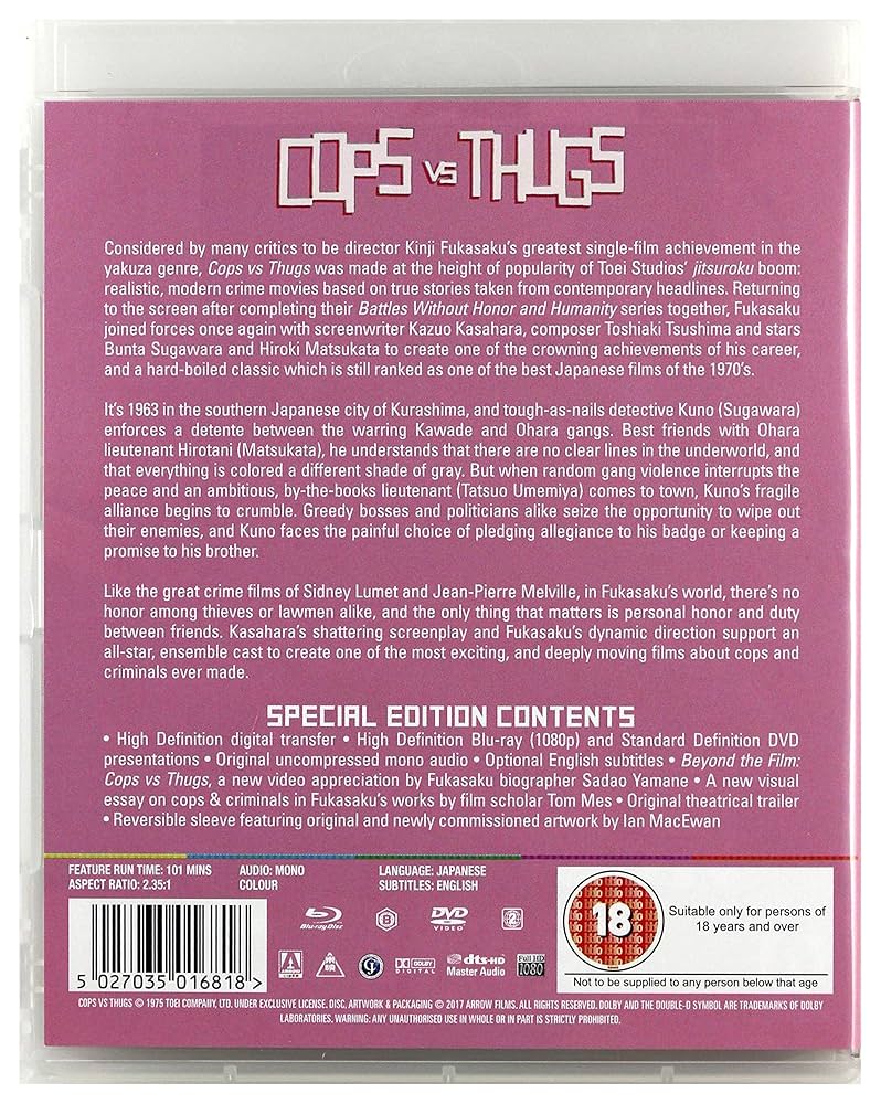 Amazon.co.jp | Cops Vs Thugs [Region B] [Blu-ray] DVD